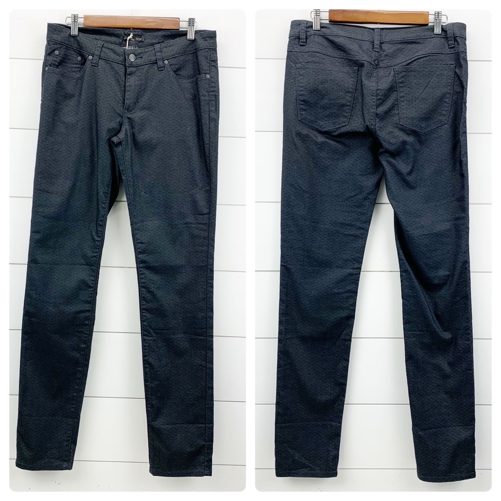 NEW PrAna Kara Jean Charcoal Dots Gray 10